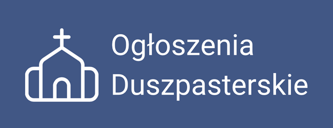 Ogłoszenia duszpasterskie 27.04.2025 r.