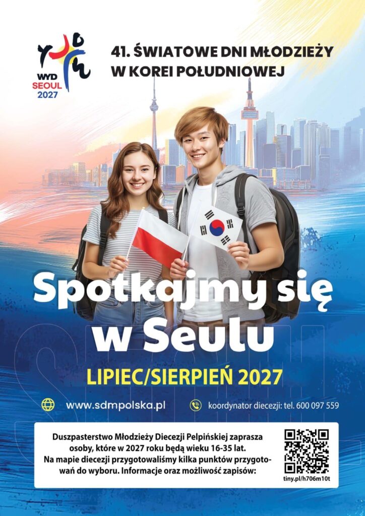 Korea 2027 – Światowe Dni Młodzieży – Diecezja Pelplińska
